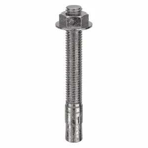 MKT FASTENING 2712414B Wedge Anchor, 303/304 Stainless Steel, 1/2 X 4-1/4 Inch Anchor Size, 200Pk | AB6KRC 21V012