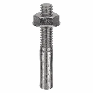 MKT FASTENING 2714134 Wedge Anchor, 303/304 Stainless Steel, 1/4 X 1-3/4 Inch Anchor Size, 20Pk | AB6KMM 21U943