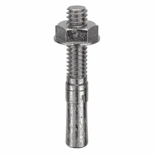 MKT FASTENING 271413S Wedge Anchor, 316 Stainless Steel, 1/4 X 1-3/4 Inch Anchor Size, 20Pk | AB6KLV 21U927