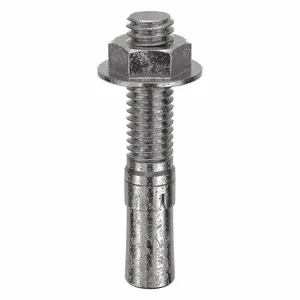 MKT FASTENING 2738214 Wedge Anchor, 303/304 Stainless Steel, 3/8 X 2-1/4 Inch Anchor Size, 20Pk | AB6KMQ 21U946