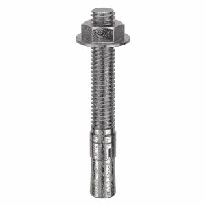 MKT FASTENING 2738300 Wedge Anchor, 303/304 Stainless Steel, 3/8 X 3 Inch Anchor Size, 20Pk | AB6KMT 21U948