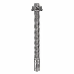 MKT FASTENING 2738500 Wedge Anchor, 303/304 Stainless Steel, 3/8 X 5 Inch Anchor Size, 20Pk | AB6KMV 21U950