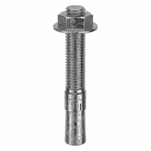 MKT FASTENING 2758412 Wedge Anchor, 303/304 Stainless Steel, 5/8 X 4-1/2 Inch Anchor Size, 5Pk | AB6KNC 21U957