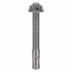 MKT FASTENING 275860S Wedge Anchor, 316 Stainless Steel, 5/8 X 6 Inch Anchor Size, 5Pk | AB6KLR 21U924