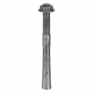 MKT FASTENING 2811200 Wedge Anchor, Galvanised Steel, 1 X 12 Inch Anchor Size, 4Pk | AB6KQZ 21V009