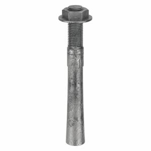 MKT FASTENING 2811412 Wedge Anchor, Galvanised Steel, 1-1/4 X 12 Inch Anchor Size, 4Pk | AB6KRB 21V011