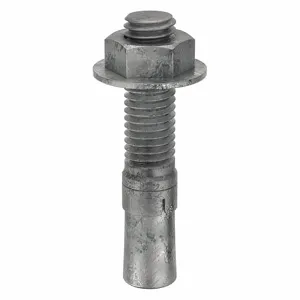 MKT FASTENING 2812234 Wedge Anchor, Galvanised Steel, 1/2 X 2-3/4 Inch Anchor Size, 10Pk | AB6KPG 21U984