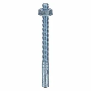 MKT FASTENING 2814314 Wedge Anchor, Galvanised Steel, 1/4 X 3-1/4 Inch Anchor Size, 20Pk | AB6KPA 21U978