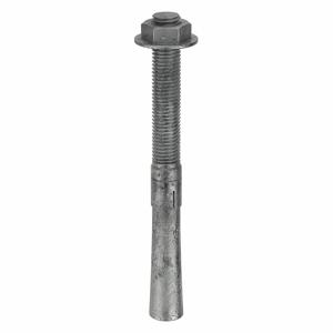 MKT FASTENING 2834812 Wedge Anchor, Galvanised Steel, 3/4 X 8-1/2 Inch Anchor Size, 5Pk | AB6KQQ 21V001