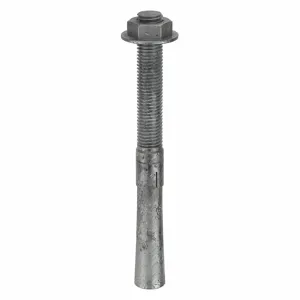 MKT FASTENING 2834812 Wedge Anchor, Galvanised Steel, 3/4 X 8-1/2 Inch Anchor Size, 5Pk | AB6KQQ 21V001