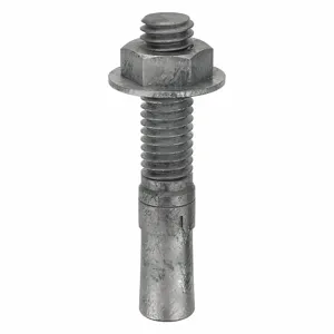 MKT FASTENING 2838214 Wedge Anchor, Galvanised Steel, 3/8 X 2-1/4 Inch Anchor Size, 20Pk | AB6KPB 21U979