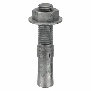 MKT FASTENING 2858312 Wedge Anchor, Galvanised Steel, 5/8 X 3-1/2 Inch Anchor Size, 5Pk | AB6KPM 21U989