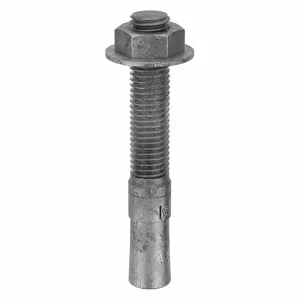 MKT FASTENING 2858412 Wedge Anchor, Galvanised Steel, 5/8 X 4-1/2 Inch Anchor Size, 5Pk | AB6KPN 21U990