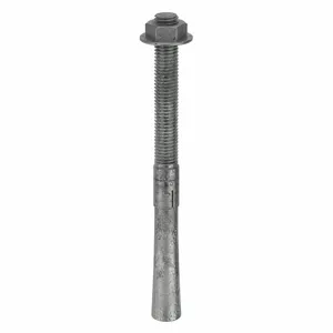 MKT FASTENING 2858812 Wedge Anchor, Galvanised Steel, 5/8 X 8-1/2 Inch Anchor Size, 5Pk | AB6KPT 21U994