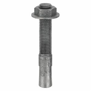 MKT FASTENING 2878600 Wedge Anchor, Galvanised Steel, 7/8 X 6 Inch Anchor Size, 4Pk | AB6KQU 21V004