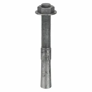 MKT FASTENING 2878800 Wedge Anchor, Galvanised Steel, 7/8 X 8 Inch Anchor Size, 4Pk | AB6KQV 21V005