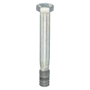 MKT FASTENING 3422000 Taper Bolt, With Nut, 3/8 Inch Drill Size, 3 Inch Length, 50Pk | AD8HLE 4KHX2
