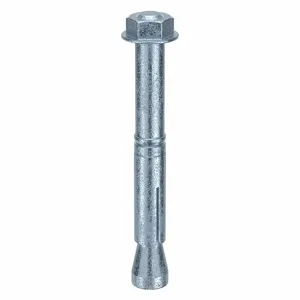 MKT FASTENING M16110301 Wedge Anchor, Steel, M8 Thread Size, 90mm Anchor Length, 50Pk | AD8HPY 4KJF7