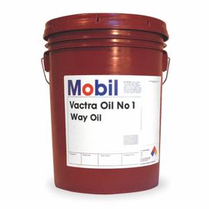 MOBIL 100705 Way-Öle, Sae-Klasse 10W, Iso-Klasse 32, Way-Öle, mineralisch, 5-Gallonen-Behältergröße, Eimer | CT3TFB 5ZN07