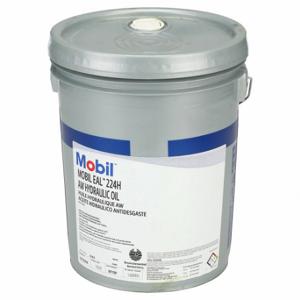 MOBIL 102570 Hydraulic Oil, Vegetable Oil, 5 Gal, Pail, Iso Viscosity Grade 32, Sae Grade 10, Eal 224H | CT3THD 4F971