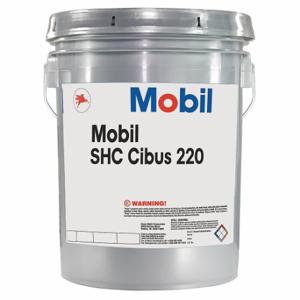 MOBIL 104080 Getriebeöl, synthetisch, Sae Grade 90, 5 Gallonen, Eimer, H1-Lebensmittelqualität | CT3TGQ 6HHA7