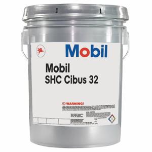 MOBIL 104093 Hydrauliköl, synthetisch, 5 Gallonen, Eimer, Iso-Viskositätsklasse 32, H1-Lebensmittelqualität, Sae-Klasse 10 | CT3THB 6HHA8