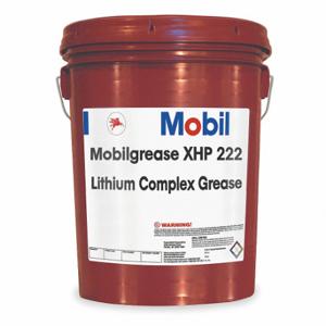 MOBIL 105842 Mehrzweckfett, Mobilgrease Xhp 222, Lithiumkomplex, blau, 5 Gal, Nlgi-Klasse 2 | CT3THV 1MUC2