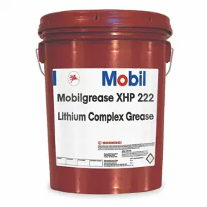 MOBIL 105842 Multipurpose Grease, Mobilgrease Xhp 222, Lithium Complex, Blue, 5 Gal, Nlgi Grade 2 | CT3THV 1MUC2