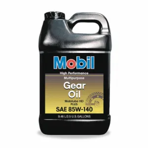 MOBIL 112425 Gear Oil, Mineral, Sae Grade 85W-140, 2.5 Gal, Jug | CT3TGE 4ZF28