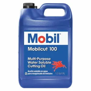 MOBIL 121095 Cutting Oil, 1 Gal, Can, Yellow | CT3TFH 4FVD9