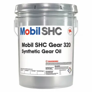 MOBIL 121325 Gear Oil, Synthetic, 5 Gal, Pail | CT3TGH 45NM33