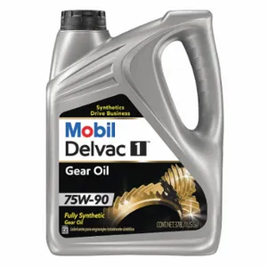 MOBIL 122035 Gear Oil, Synthetic, Sae Grade 75W-90, 1 Gal, Jug | CT3TGL 1MRG1