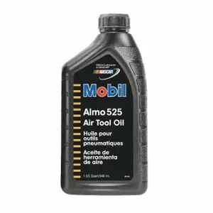 MOBIL 122977 Air Tool Oil, Mineral, 10 Deg F, 32 Oz Container Size, Bottle | CT3TEW 4ZF22