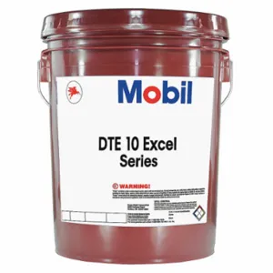 MOBIL 126494 Hydraulic Oil, Mineral, 5 Gal, Pail, Iso Viscosity Grade 15, Sae Grade 5, Dte 10 Excel Iso | CT3TGW 29FX87