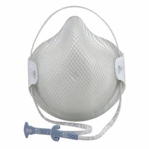 MOLDEX 2601N95 Disposable Respirator, Dual, Non-Adj, Molded Nose Bridge, Comfort, 15 PK | CT3TNG 3WYH4