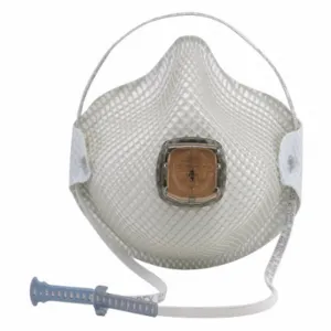 MOLDEX 2700V Disposable Respirator, Dual, Non-Adj, Molded Nose Bridge, Comfort, 2 PK | CT3TNK 52ZV48