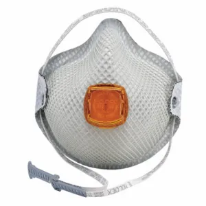 MOLDEX 2800N95 Disposable Respirator, Dual, Non-Adj, Molded Nose Bridge, Comfort, 10 PK | CT3TMY 3NML2