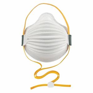 MOLDEX 4300P95 Disposable Respirator, Dual, Adj, Molded Nose Bridge, Comfort, White, 8 PK | CT3TNV 35ZC16