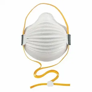 MOLDEX 4300P95 Disposable Respirator, Dual, Adj, Molded Nose Bridge, Comfort, White, 8 PK | CT3TNV 35ZC16