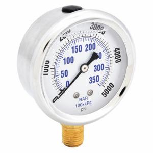 MONARCH 500203701790 Manometer, 0-5000 Psi | CT3UDW 38ZE30