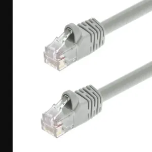 MONOPRICE 138 Patch Cord Cat5e 14ft Gray | AE6YKY 5VYZ8