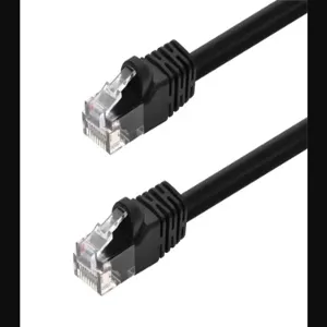 MONOPRICE 2132 Patch Cord Cat5e 3ft Black | AE6DQT 5PZU2