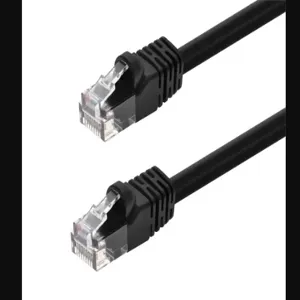 MONOPRICE 2151 Patch Cord Cat5e 25ft Black | AE6YLT 5VZC6