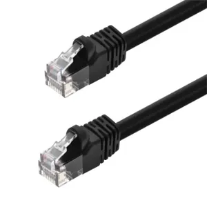 MONOPRICE 2164 Patch Cord Cat5e 100ft Black | AE6YNG 5VZG6