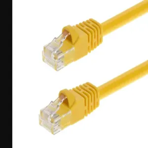 MONOPRICE 2291 Patch Cord Cat6 1Ft Yellow | AE6YPB 5VZJ4