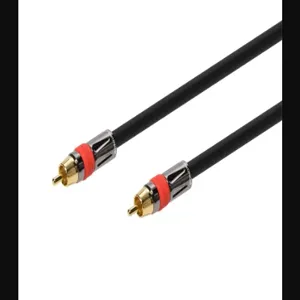 MONOPRICE 2680 Audio/Visual Cable RCA Coaxial M/M CL2 rated 6 feet | AA6TUT 14X049