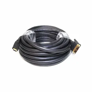 MONOPRICE 2808 HDMI-DVI Cables Black 25 feet 22AWG | AE6EYH 5RFG9