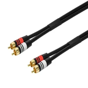 MONOPRICE 2866 Audio/Visual Cable 2 RCA M/M 25 feet | AA6TVV 14X092