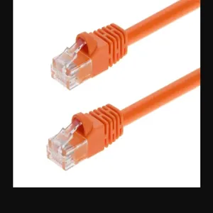 MONOPRICE 3379 Ethernet Cable Cat5e Orange 5 Feet | AA6JMQ 14A981