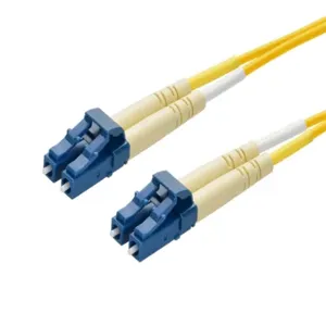 MONOPRICE 3651 Fiber Optic Patch Cable Lc/lc 5m | AA6DEU 13U498